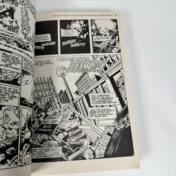 Showcase Presents The Great Disaster Featuring The Atomic Knights DC Comics PB - Picture 8 of 9